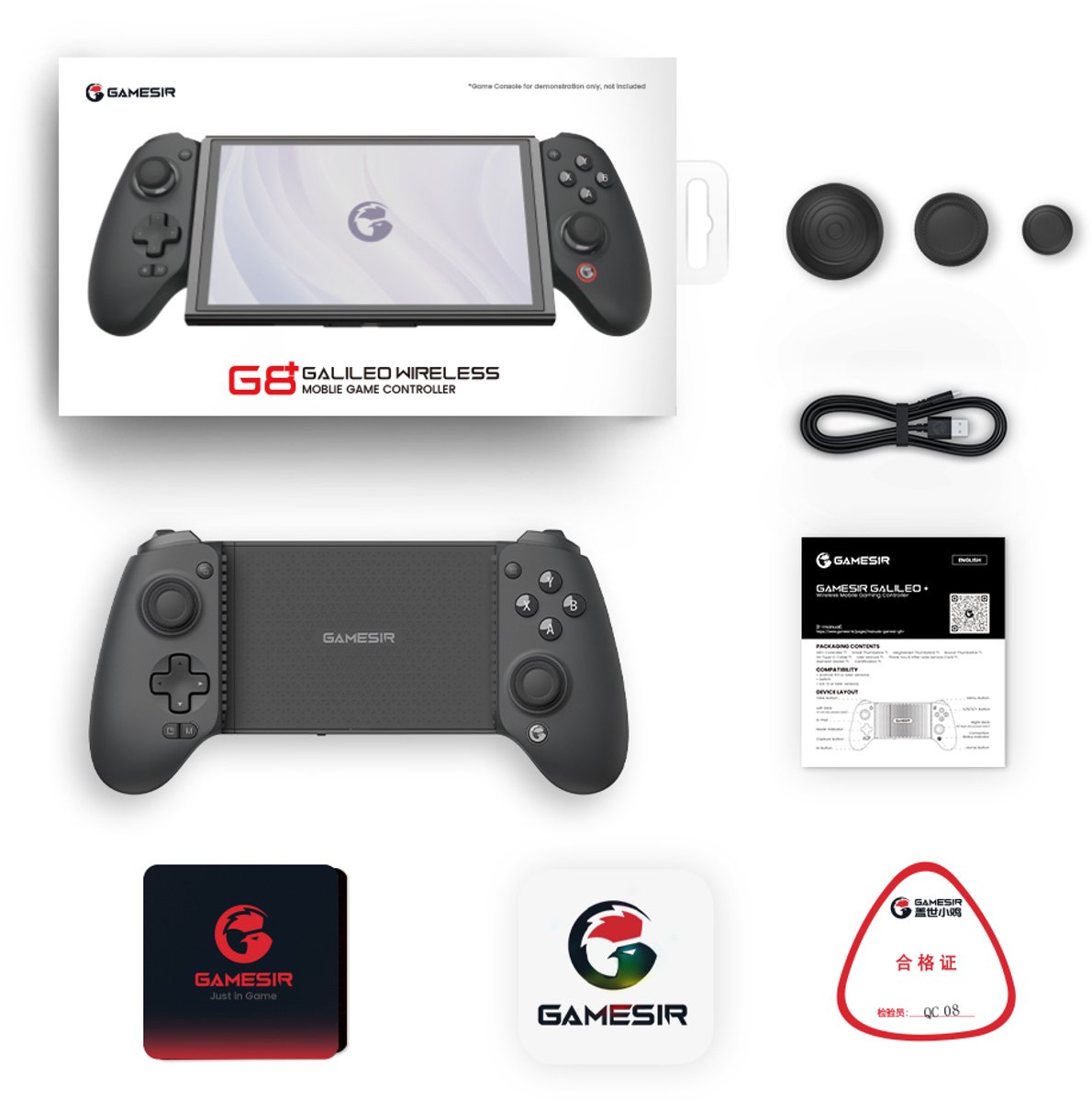 Gamesir g8 galileo draadloze telefoon 5 orig - Gamesir G8 Galileo Draadloze Telefoon Mobiele controller (zwart)