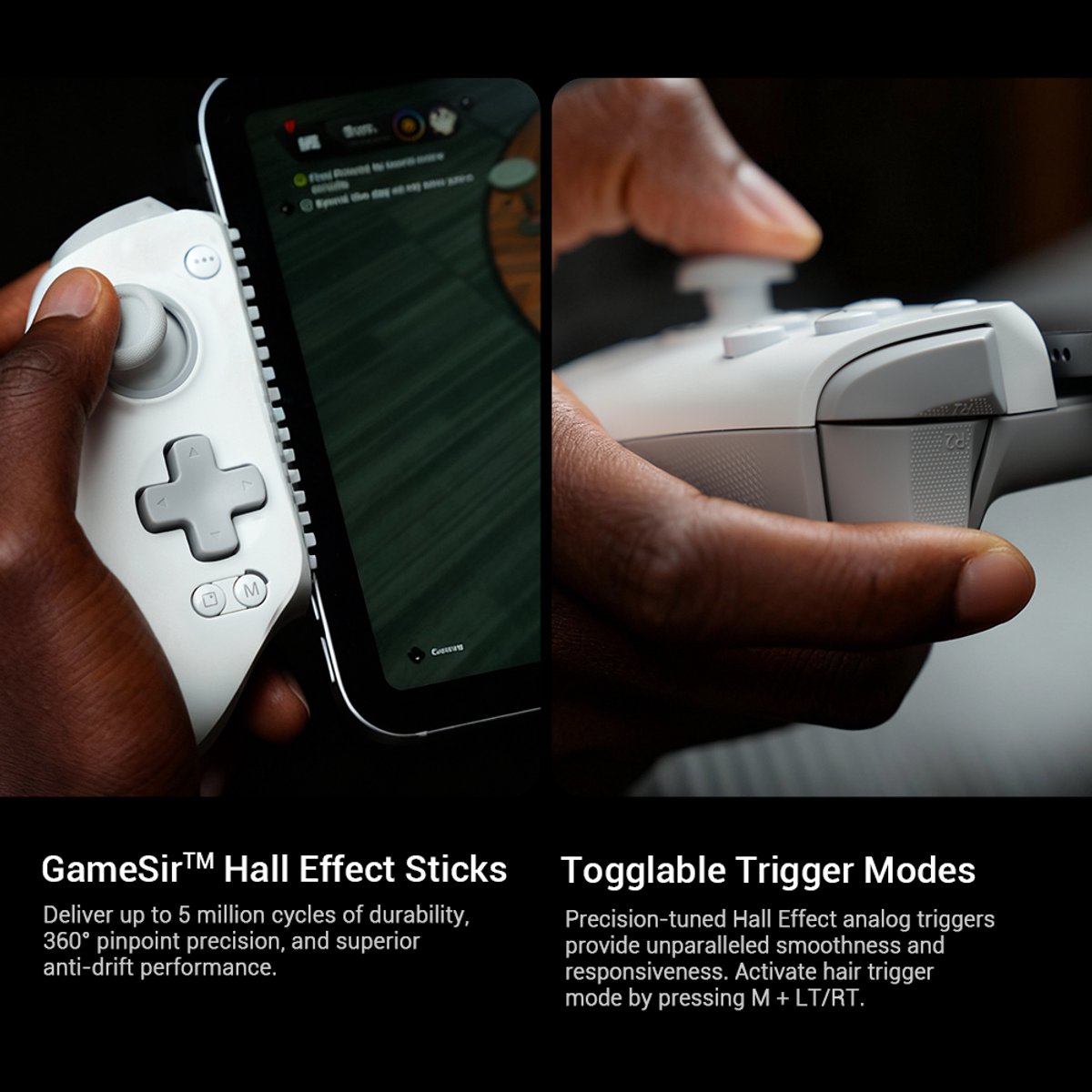 Gamesir g8 galileo mfi bedrade telefoo 10 orig - GameSir G8+ Galileo Mfi Bedrade Telefoon Mobiele controller (wit)