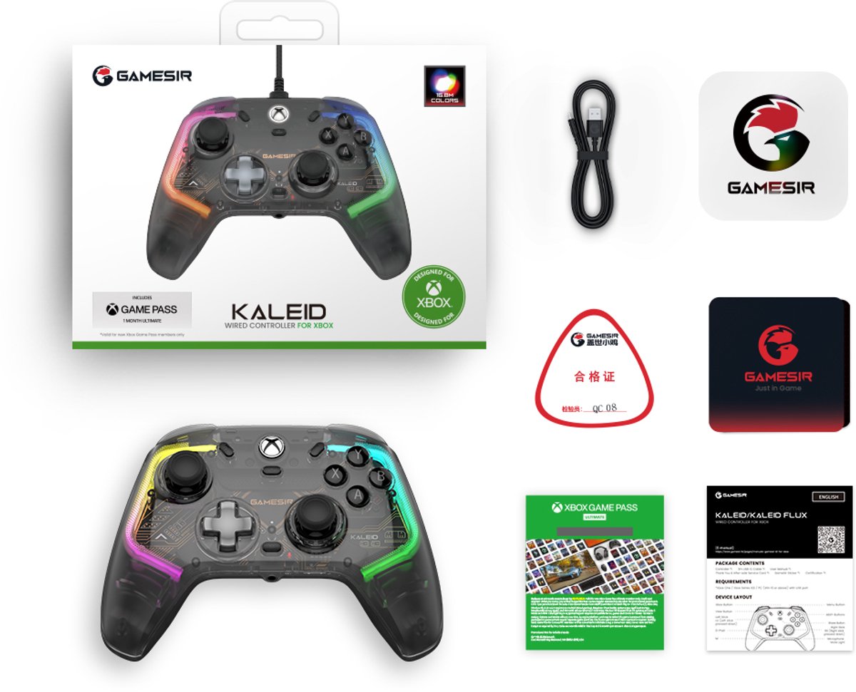 Gamesir kaleid bedrade controller hall 6 orig - GameSir K1 Kaleid Bedrade Controller