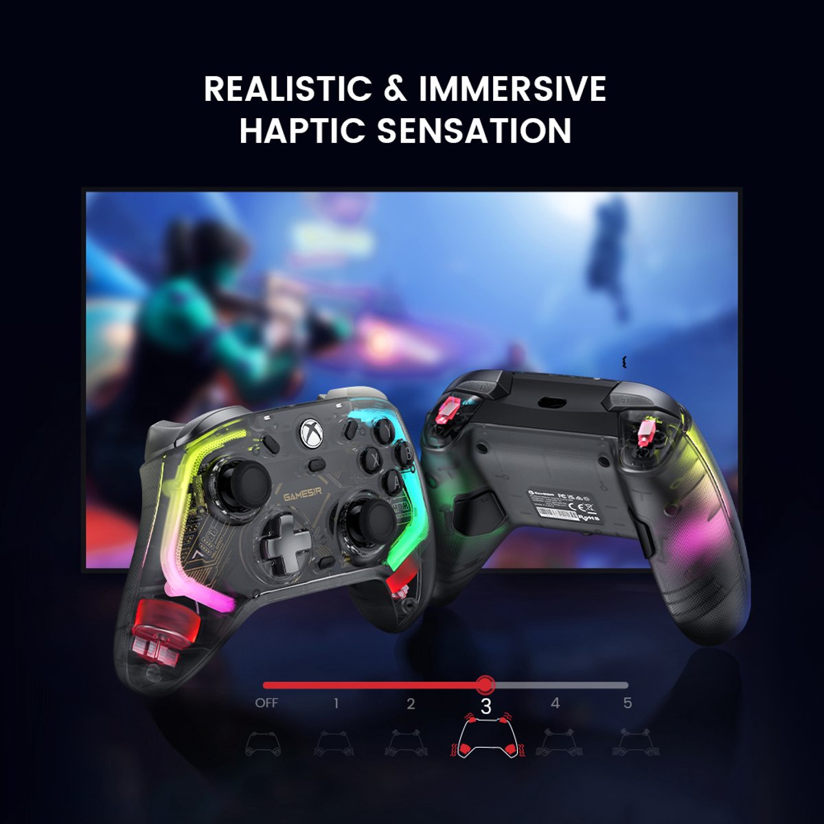 Gamesir kaleid bedrade controller hall 7 orig - GameSir K1 Kaleid Bedrade Controller