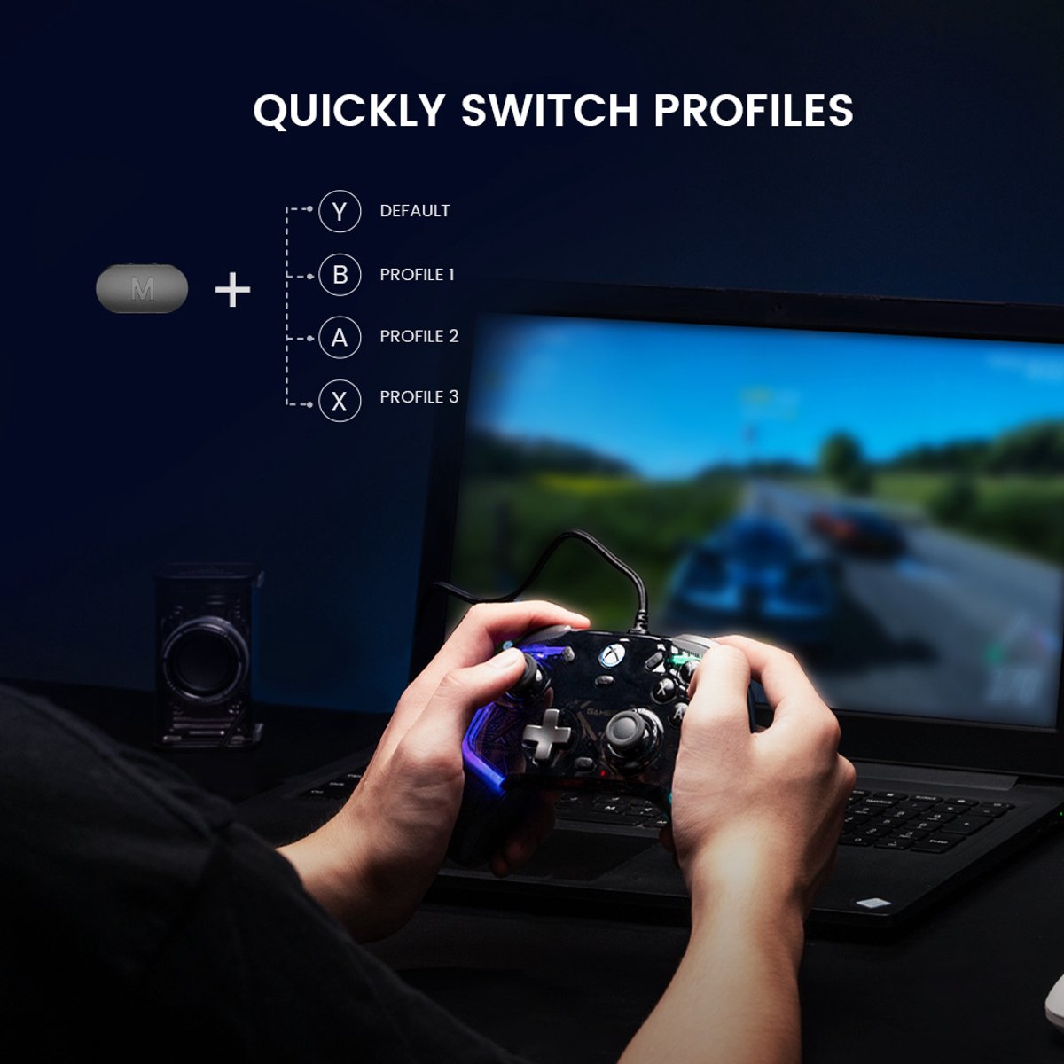 Gamesir kaleid bedrade controller hall 9 orig - GameSir K1 Kaleid Bedrade Controller