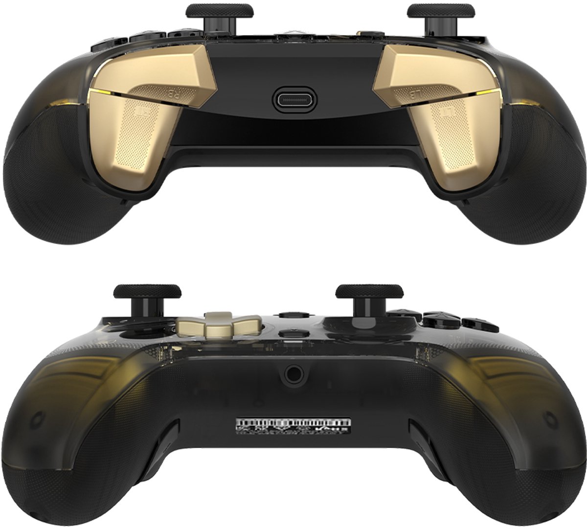 Gamesir kaleid flux bedrade controller 4 orig - Gamesir Kaleid Flux Controller (transparant)