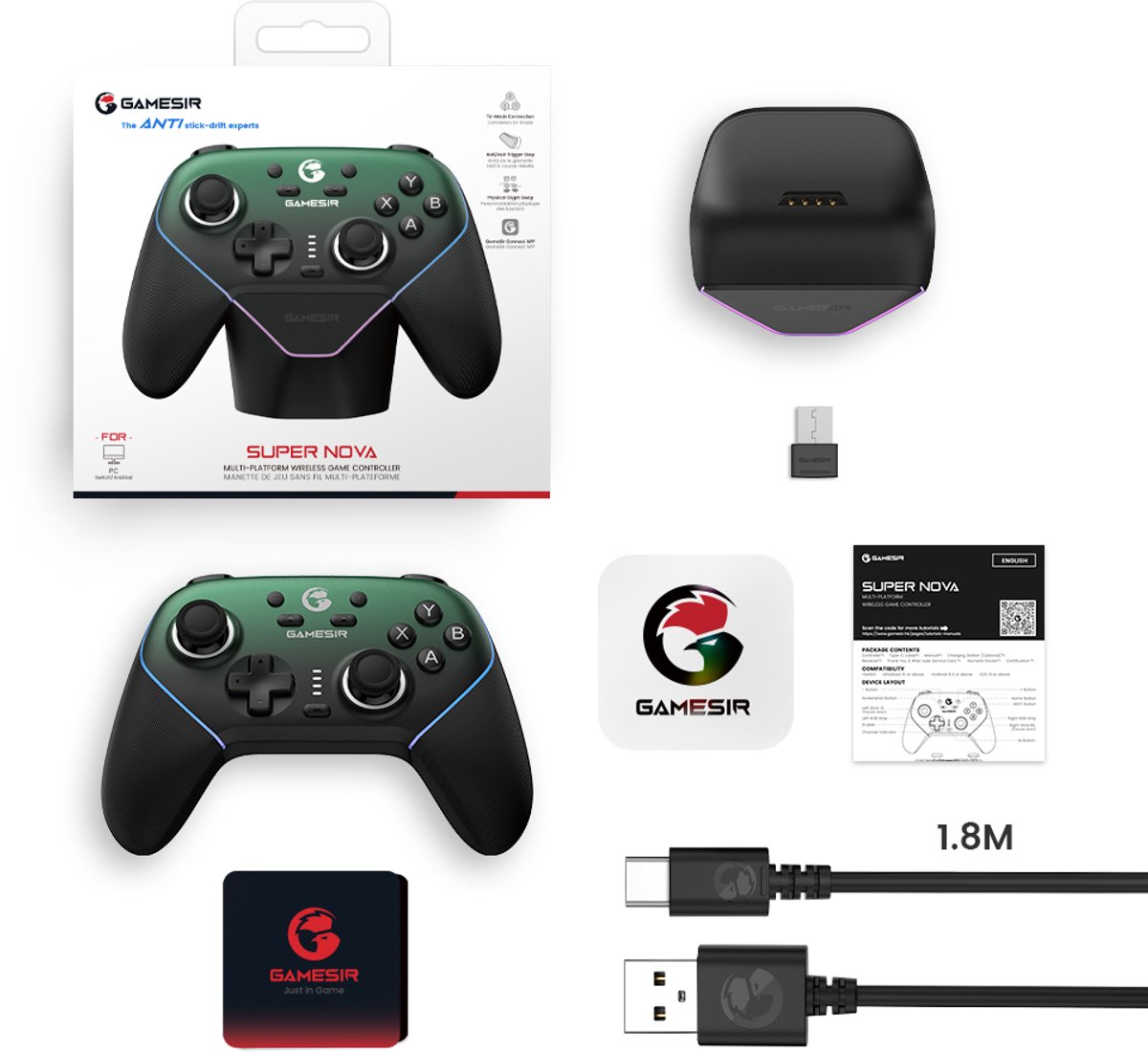 Gamesir super nova game controller dra 5 orig - GameSir Super Nova Controller