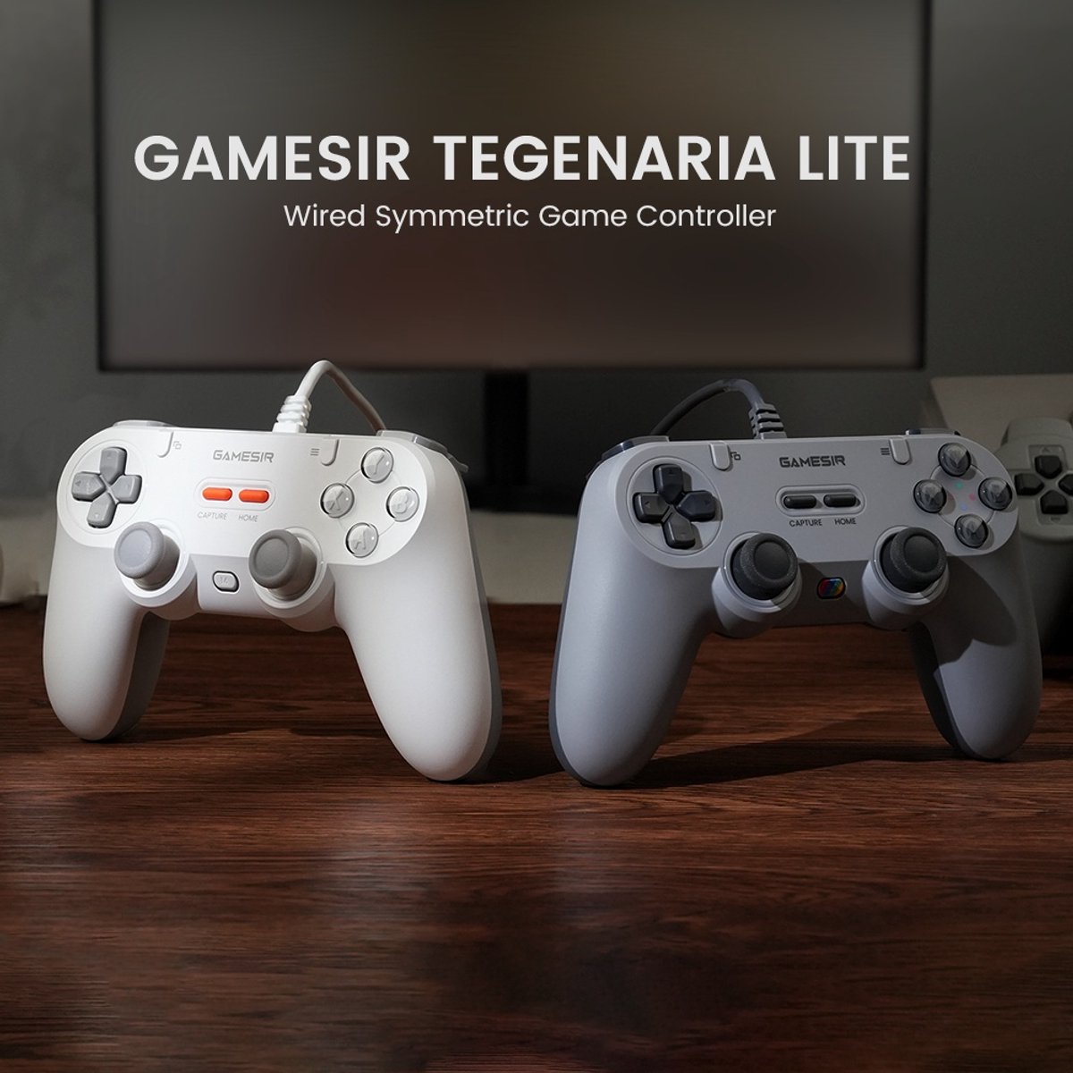 Gamesir t3 tegenaria lite bedrade game 9 orig - Gamesir Tegenaria Lite Controller (wit)