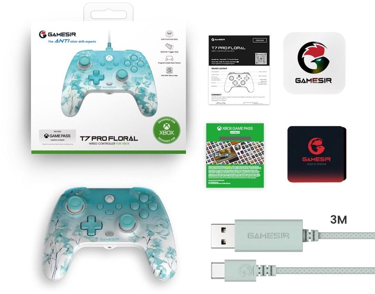 Gamesir t7 pro bedrade controller hall 7 orig - GameSir T7 Pro Controller