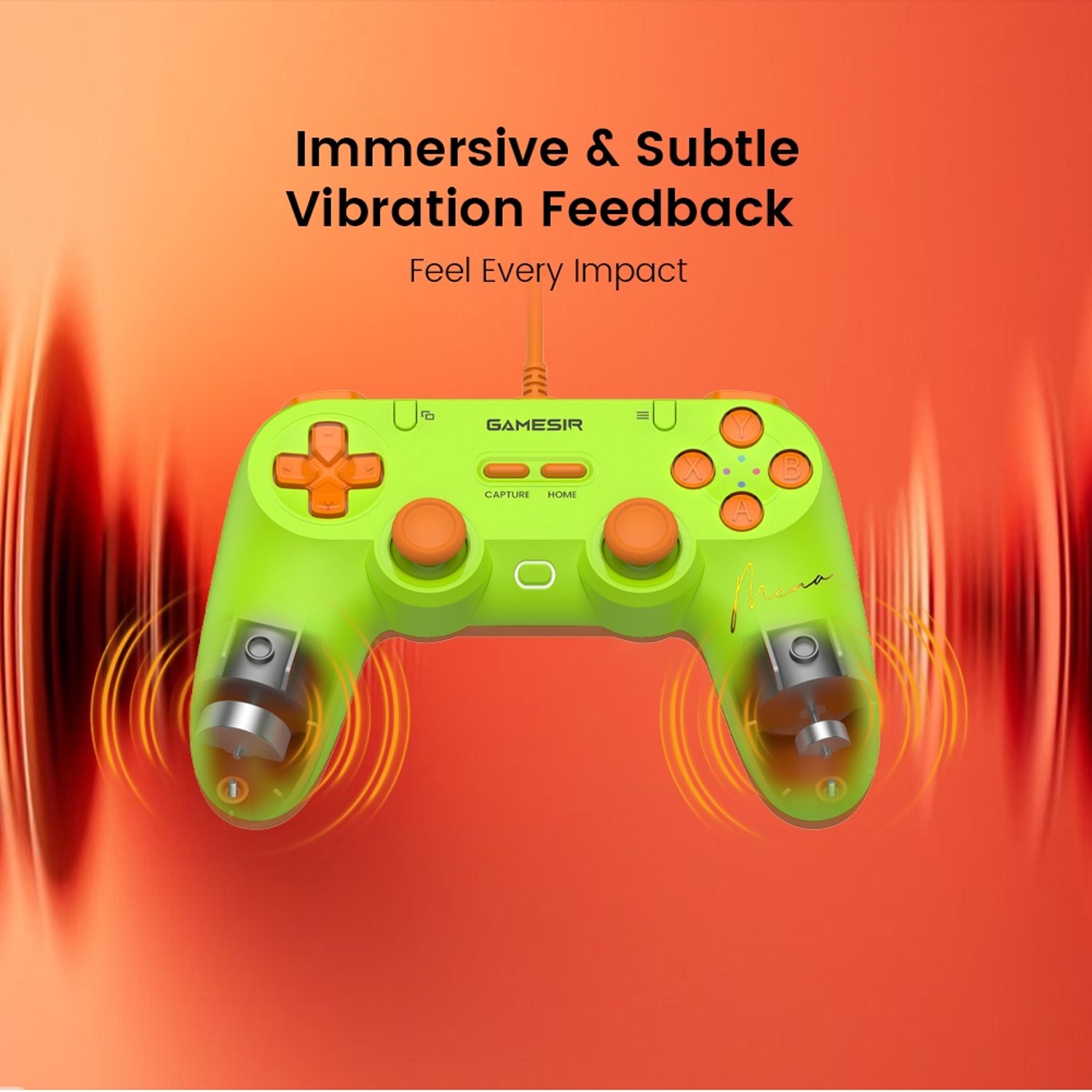 Gamesir tegenaria lite menard game con 3 orig - GameSir Tegenaria Lite Menard Controller (groen)