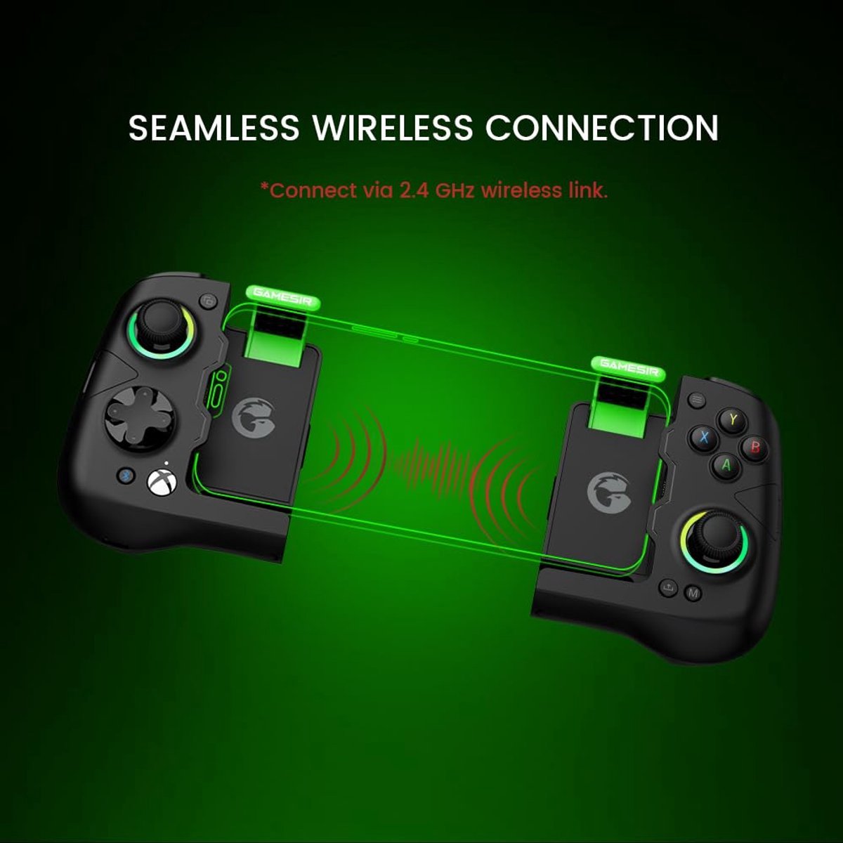 Gamesir x4 aileron draadloze telefoon 10 orig - GameSir X4 Aileron Draadloze Telefoon Mobiele controller (zwart)