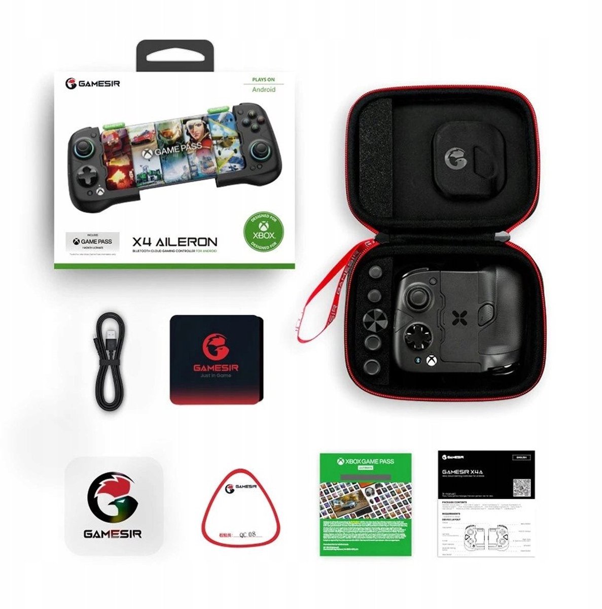 Gamesir x4 aileron draadloze telefoon 5 orig - GameSir X4 Aileron Draadloze Telefoon Mobiele controller (zwart)