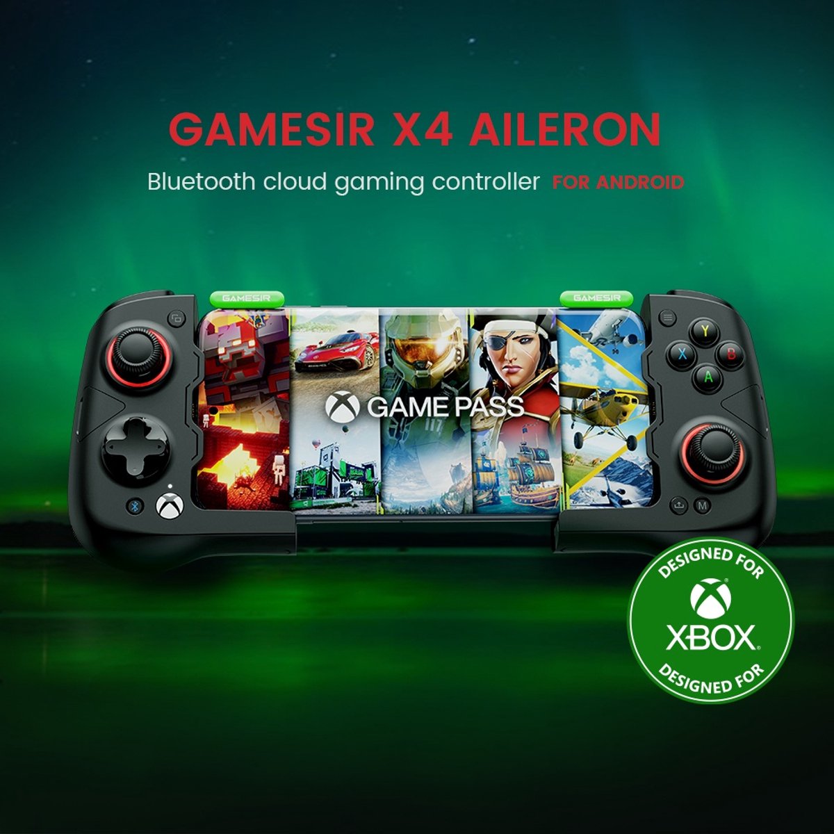 Gamesir x4 aileron draadloze telefoon 6 orig - GameSir X4 Aileron Draadloze Telefoon Mobiele controller (zwart)