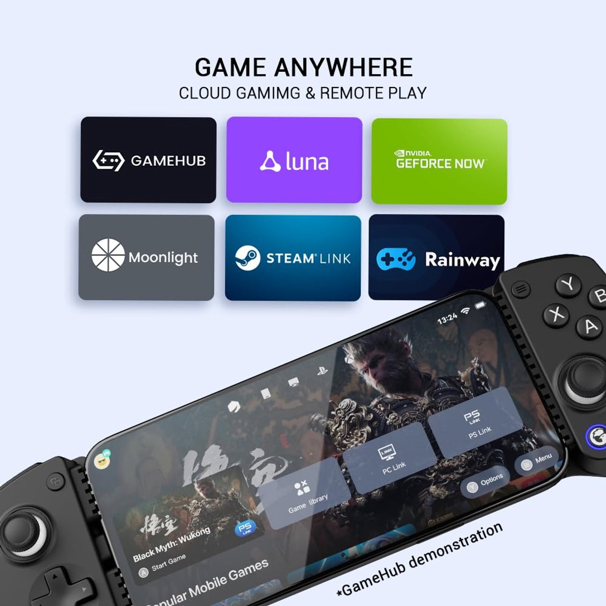Gamesir x5 lite telefoon controller li 9553618 4 orig - GameSir X5 Lite Mobiele controller (zwart)