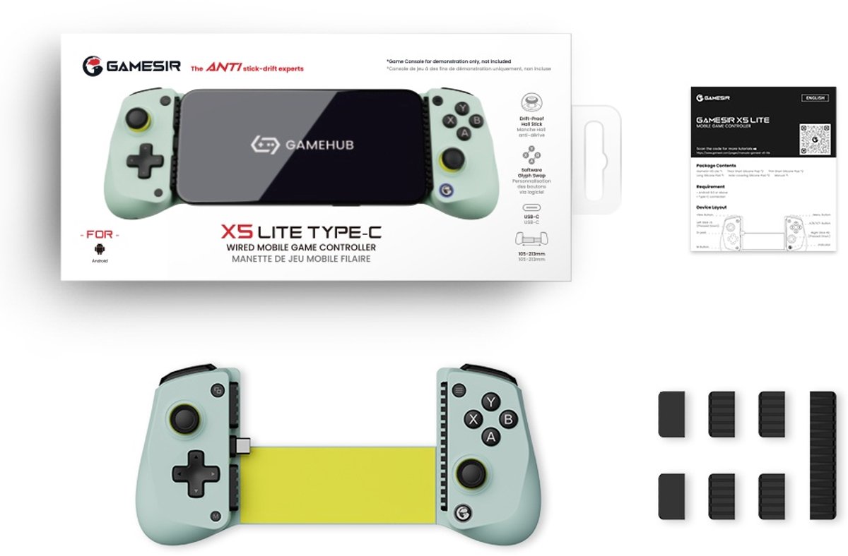 Gamesir x5 lite telefoon controller li 9553634 6 orig - GameSir X5 Lite Telefoon Controller Lichtgewicht Mobiele controller