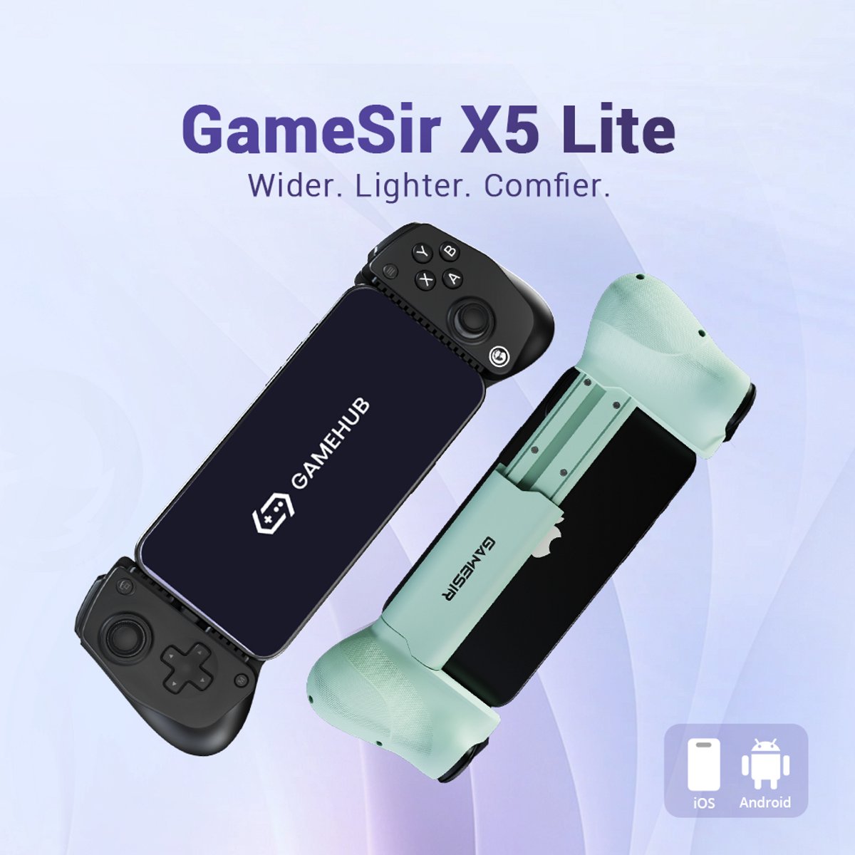 Gamesir x5 lite telefoon controller li 9553634 7 orig - GameSir X5 Lite Telefoon Controller Lichtgewicht Mobiele controller