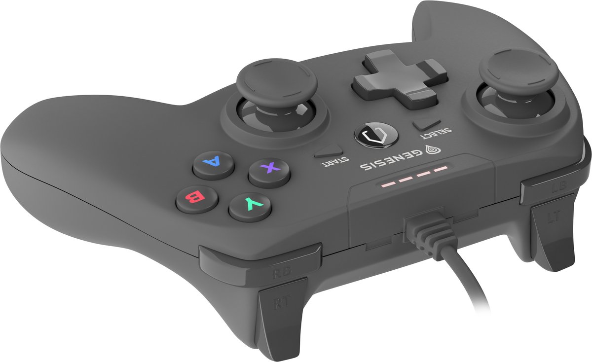 Genesis njg 0773 mangan p58 game contr 3 orig - Genesis Njg-0773 Mangan P58 Game Controleer Zwart Ps3 Pc Controller