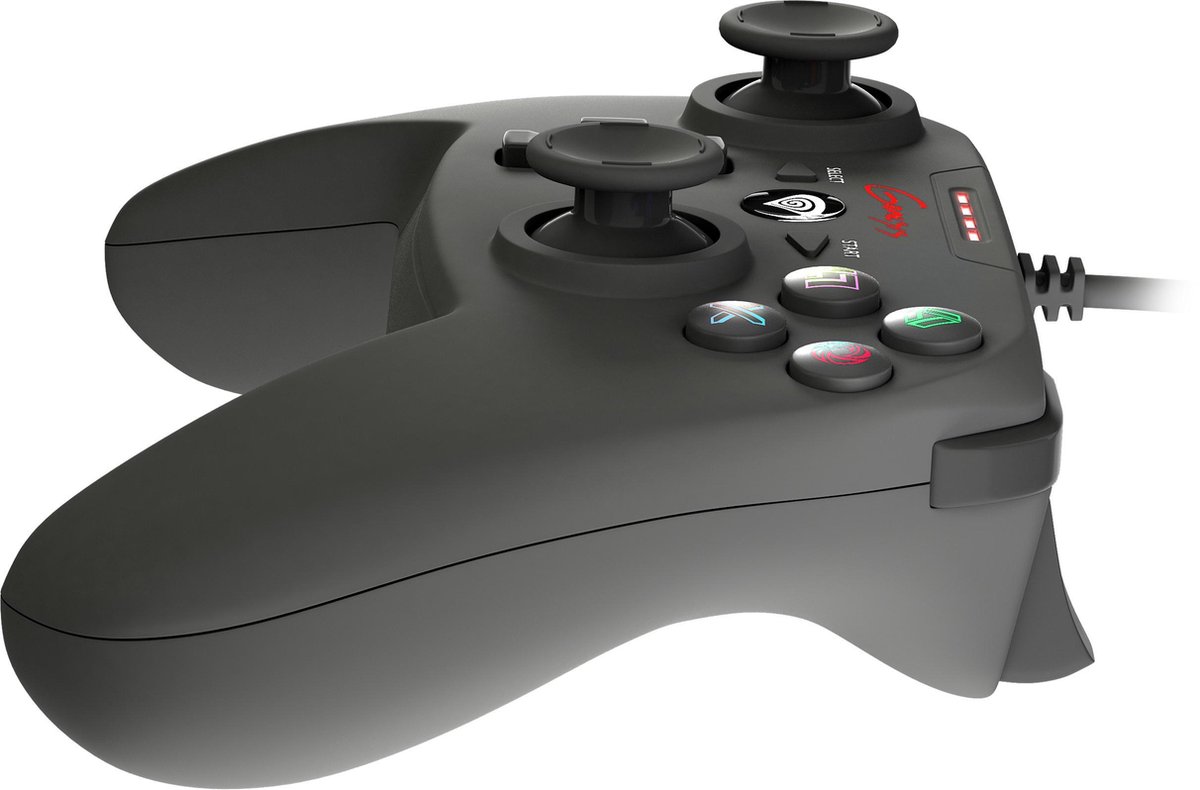 Genesis njg 0773 mangan p58 game contr 4 orig - Genesis Njg-0773 Mangan P58 Game Controleer Zwart Ps3 Pc Controller