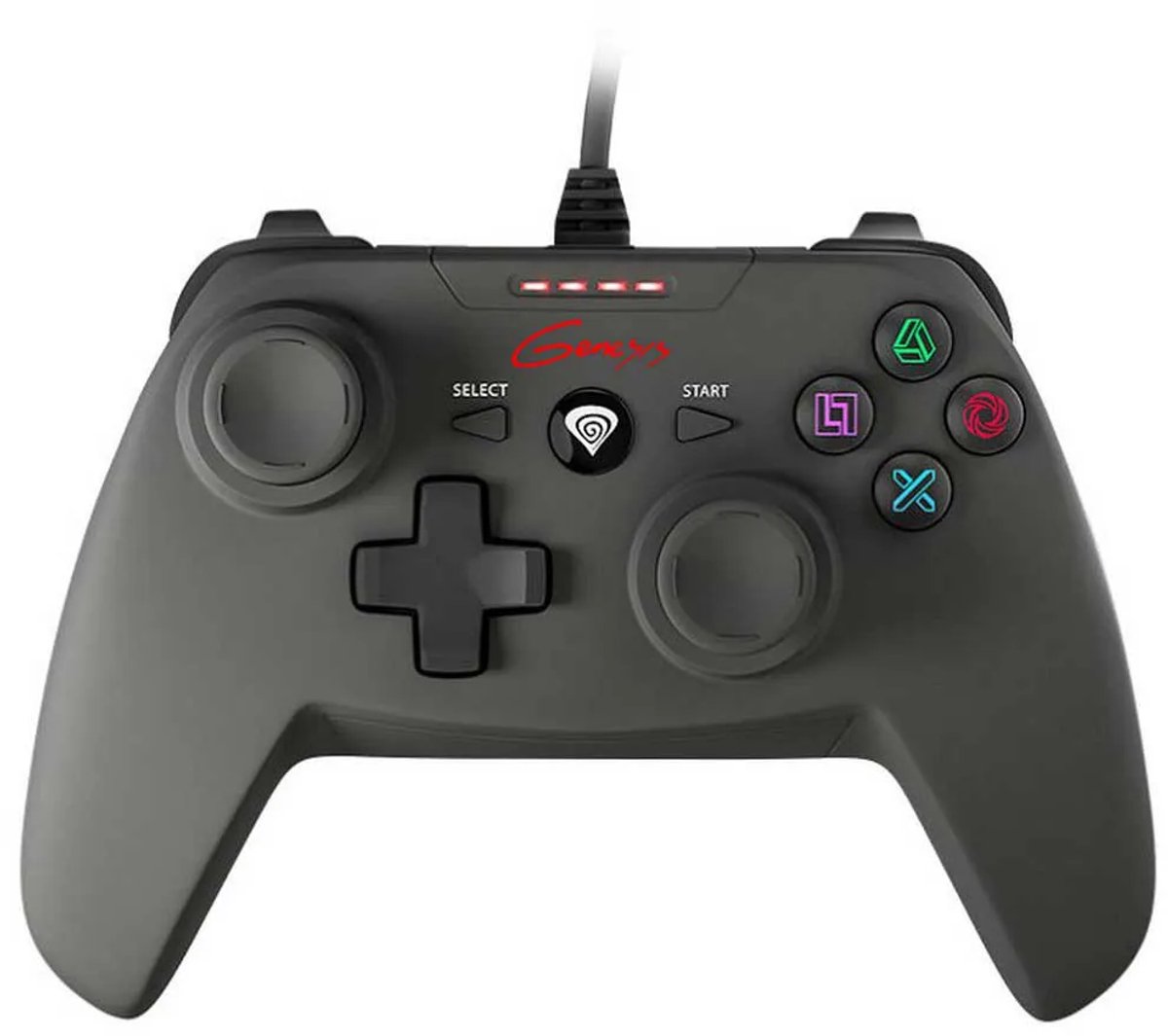 Genesis njg 0773 mangan p58 game contr 5 orig - Genesis Njg-0773 Mangan P58 Game Controleer Zwart Ps3 Pc Controller