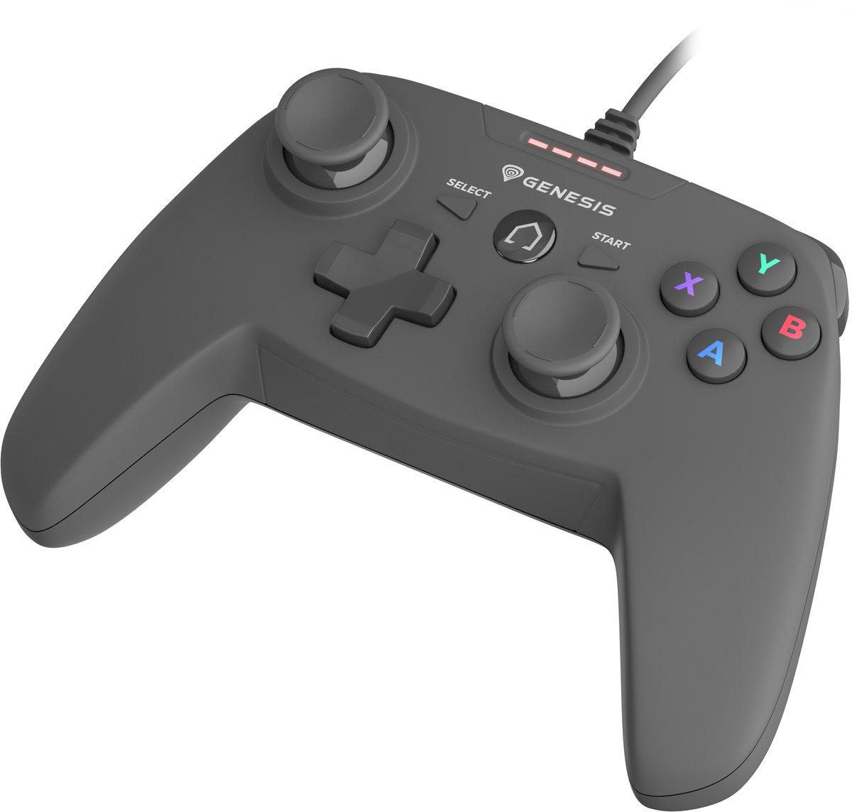 Genesis njg 0773 mangan p58 game contr 6 orig - Genesis Njg-0773 Mangan P58 Game Controleer Zwart Ps3 Pc Controller