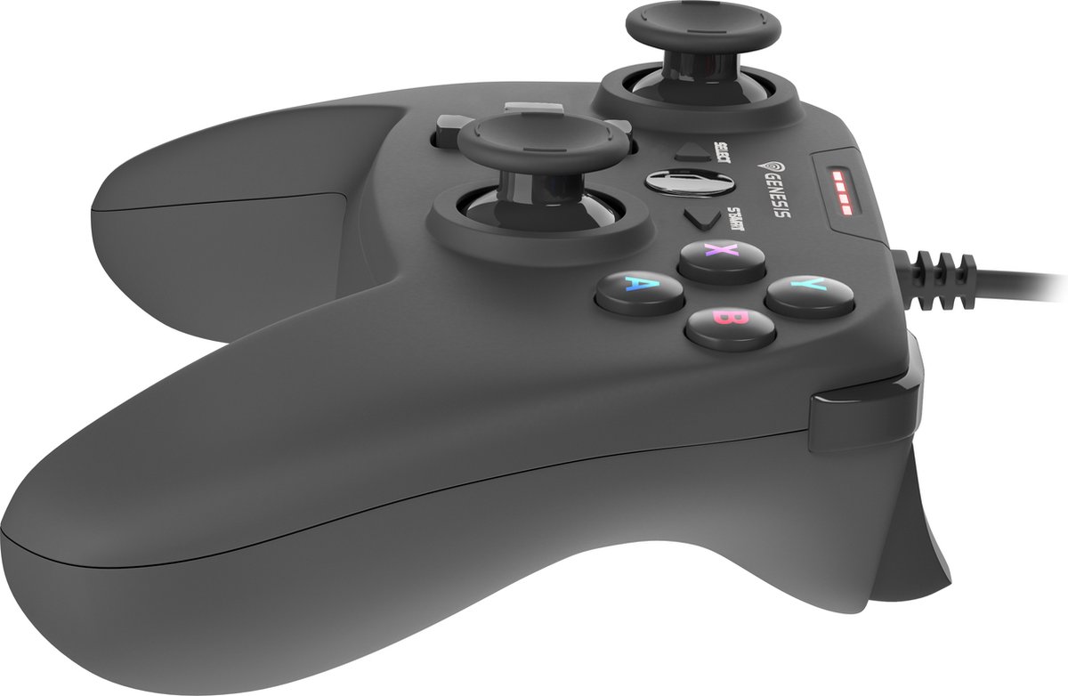 Genesis njg 0773 mangan p58 game contr 8 orig - Genesis Njg-0773 Mangan P58 Game Controleer Zwart Ps3 Pc Controller