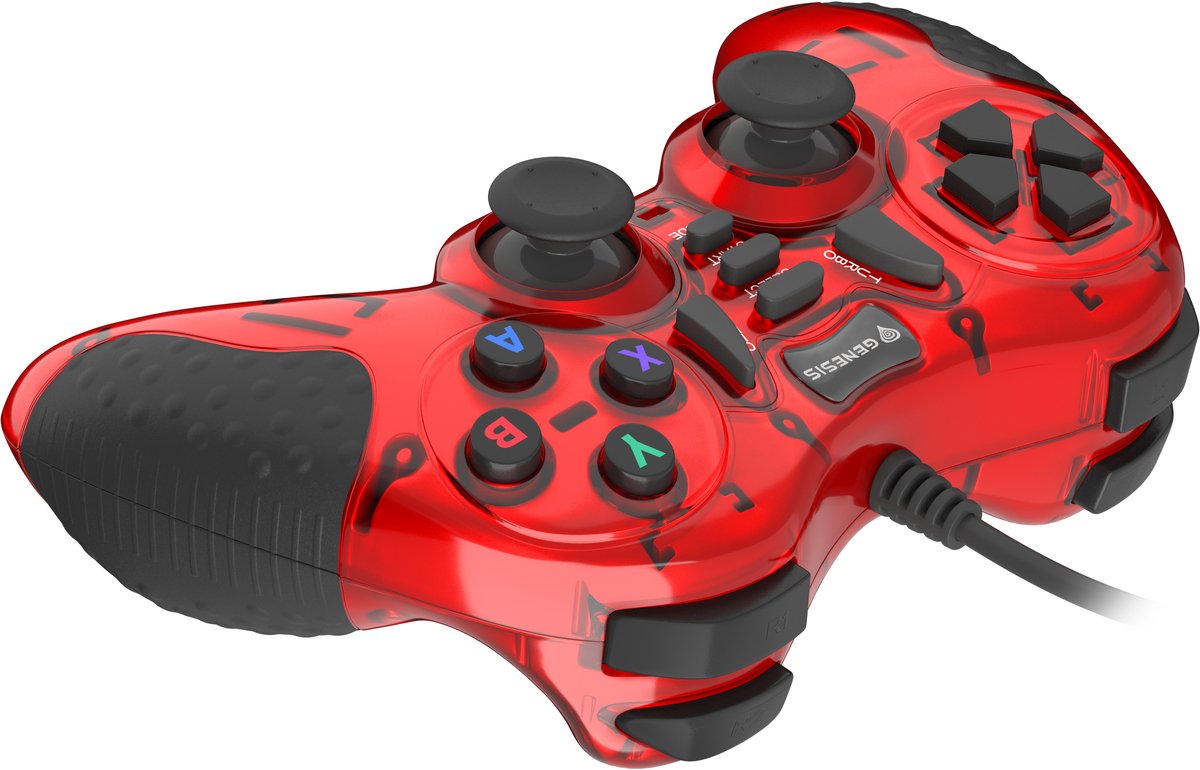 Genesis njg 1425 game controller gamep 4 orig - Genesis Njg-1425 Controller (zwart)
