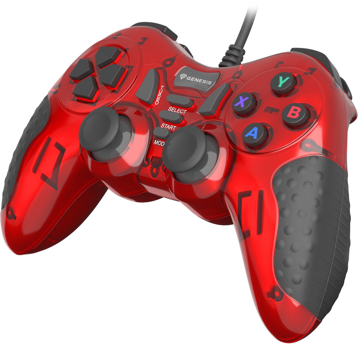 Genesis njg 1425 game controller gamep 5 orig - Genesis Njg-1425 Controller (zwart)