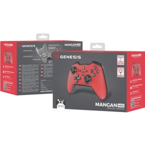 Genesis njg 2102 mangan 400 game contr 8 orig - GENESIS Njg-2102 Mangan 400 Controller (rood)