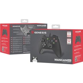 Genesis njg 2103 mangan 300 usb gamepa 8 orig - Genesis Njg-2103 Mangan 300 Controller (zwart)