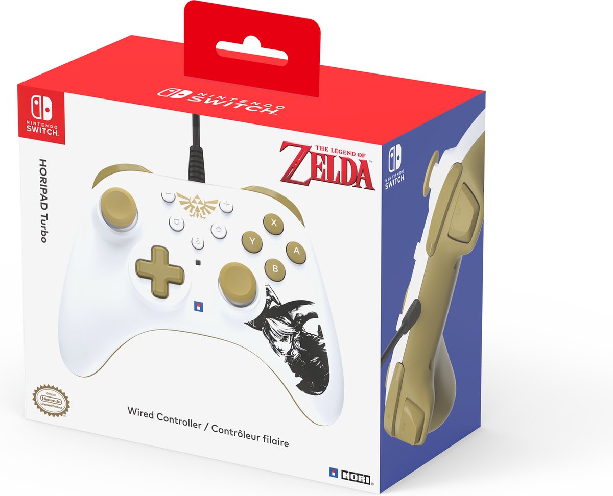 Hori horipad turbo wired controller 9553944 9 orig - HORI Horipad Turbo Wired Controller (wit)