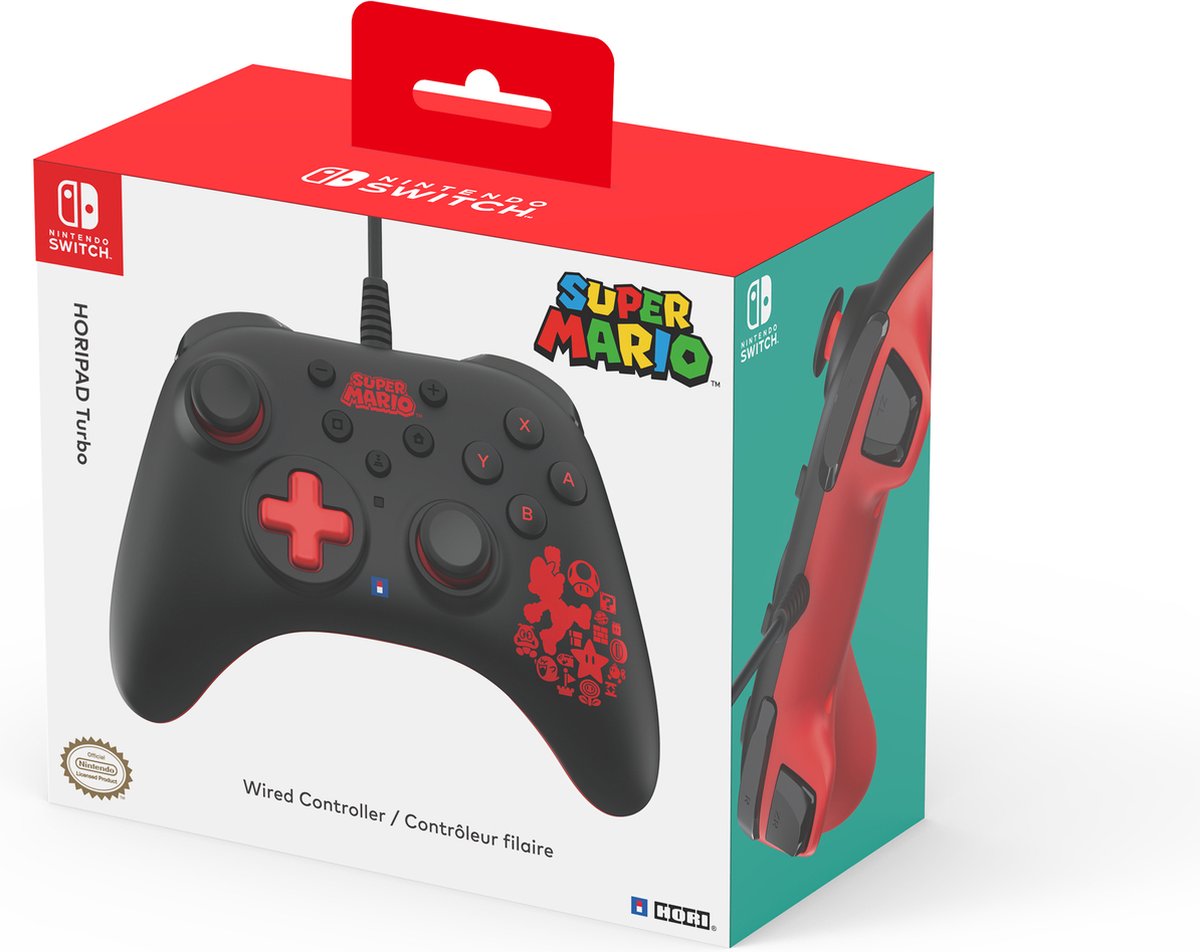 Hori horipad turbo wired controller 9554050 5 orig - HORI Horipad Turbo Wired Controller