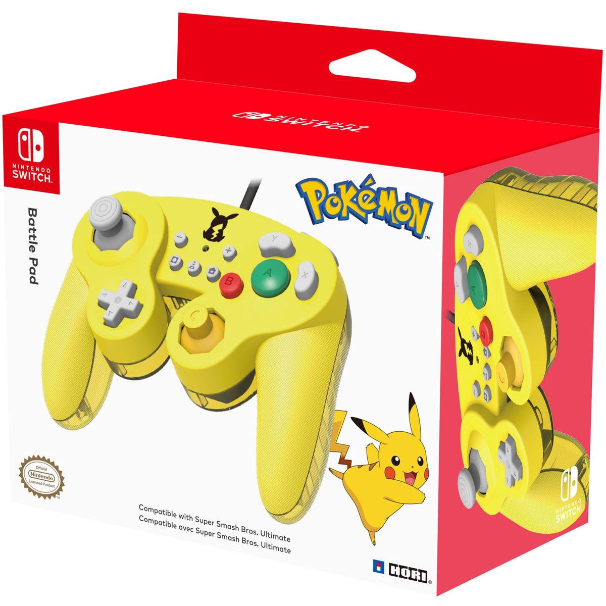 Hori nintendo switch controller sma 9554003 5 orig - Hori Nintendo Switch Controller (geel)