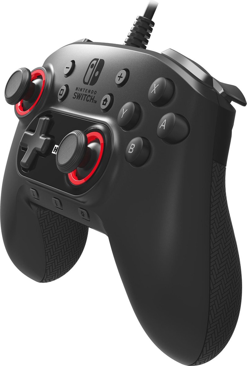 Hori pad plus nintendo switch switc 5 orig - Hori Pad Plus Nintendo Switch/Switch OLED Controller (zwart)