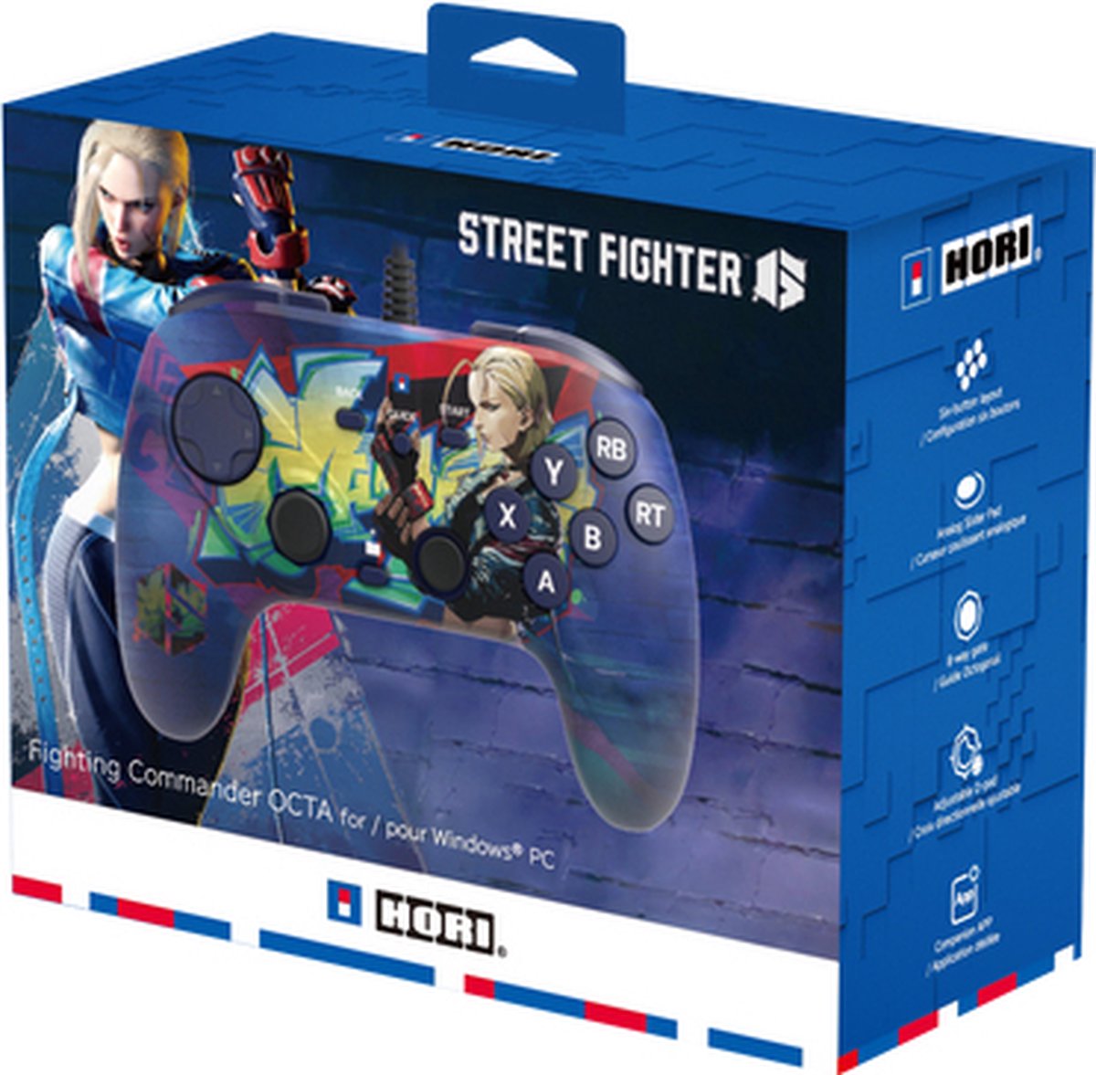 Hori pc fighting commander octa voo 9553870 2 orig - HORI Pc Fighting Commander Octa Voor Windows 10/11 Street Controller