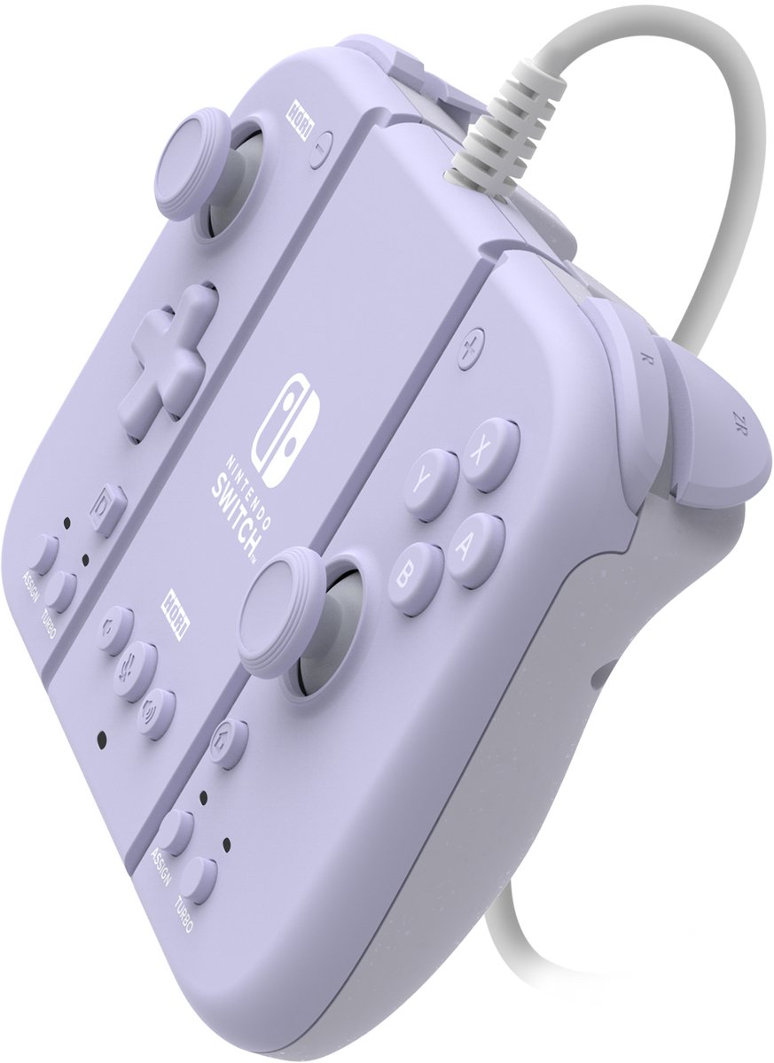 Hori split pad compact attachment s 4 orig - HORI Split Pad Compact Attachment Set Lavendel Controller