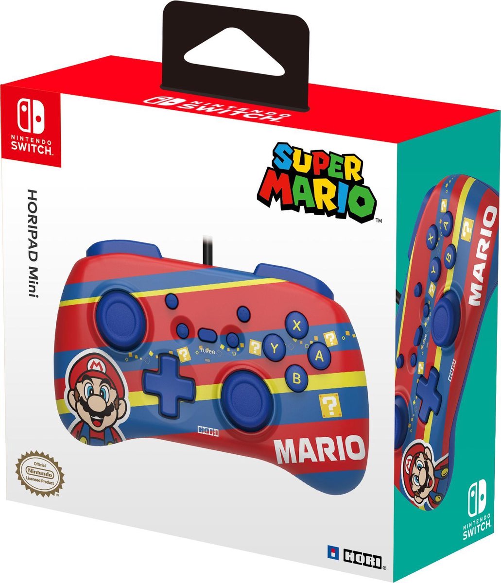 Hori wired mini controller super ma 2 orig - Hori Wired Mini Controller