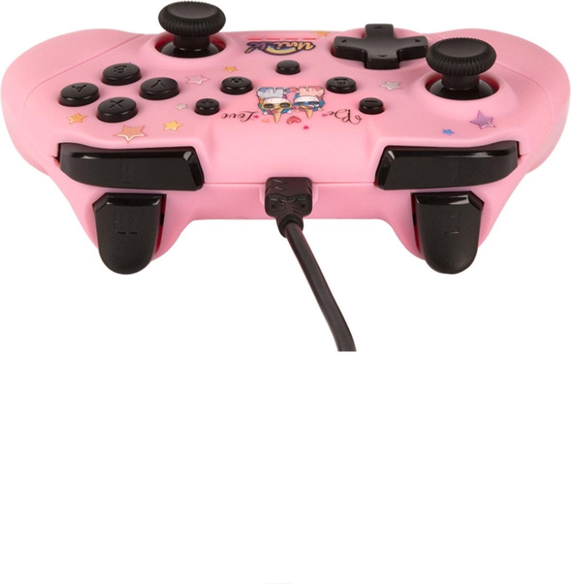 Konix kx unik switch pc pad be 6 orig - Konix Kx Unik Switch/Pc Pad Be Love Roze USB Controller