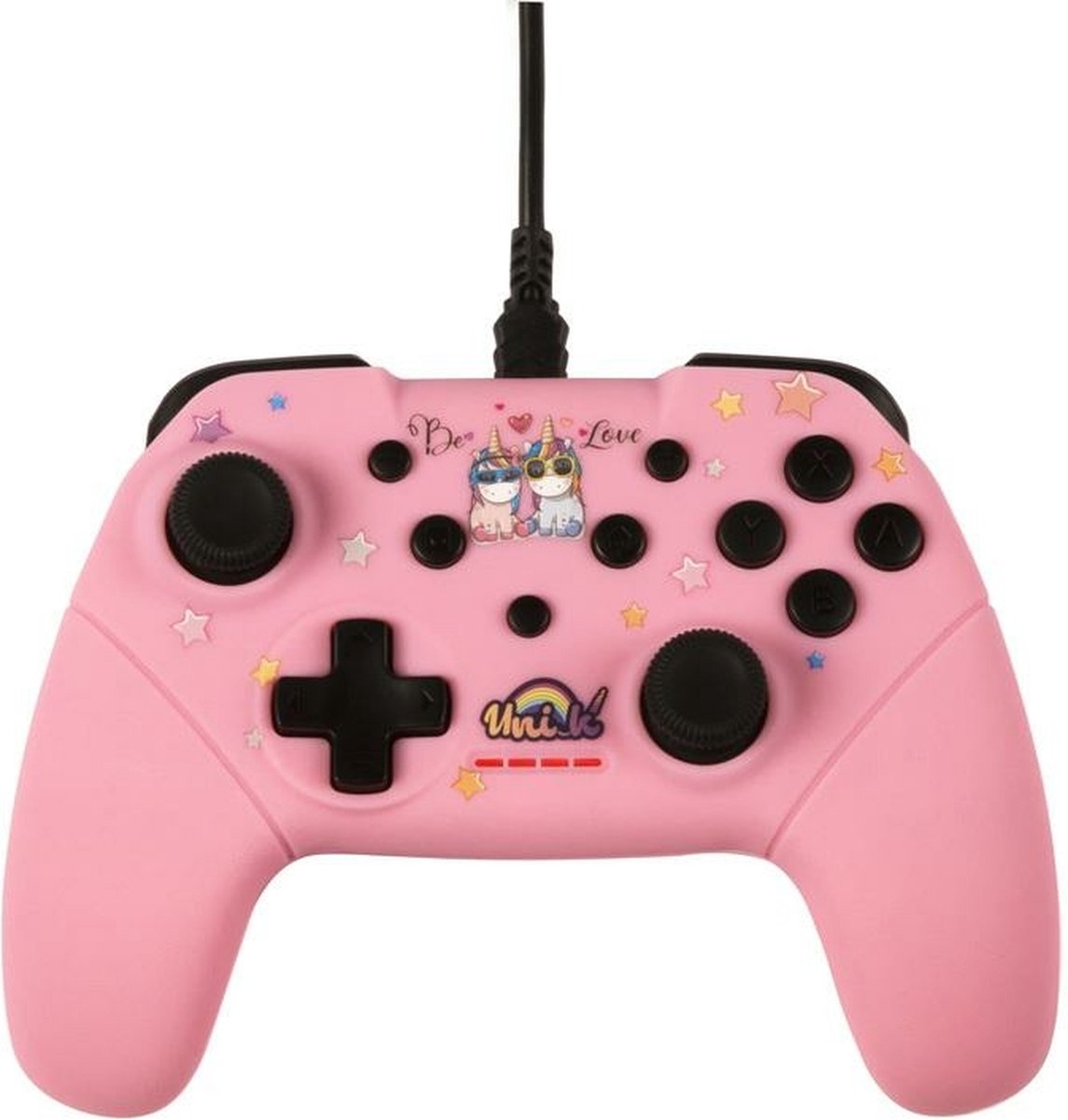 Konix kx unik switch pc pad be 8 orig - Konix Kx Unik Switch/Pc Pad Be Love Roze USB Controller