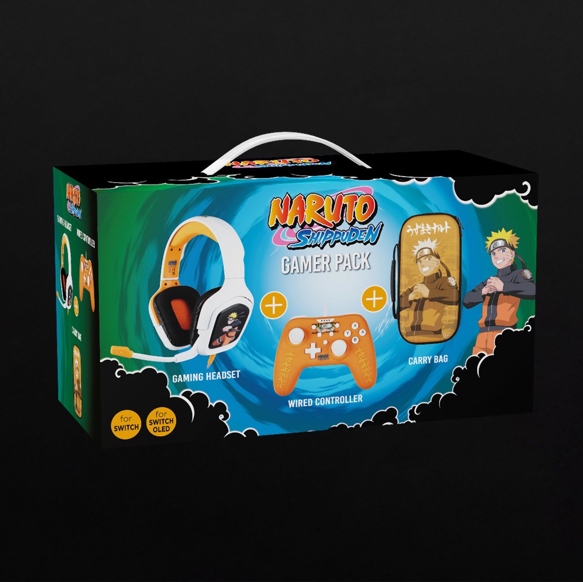 Konix naruto oranje wit usb gamepad 4 orig - Konix Naruto Controller