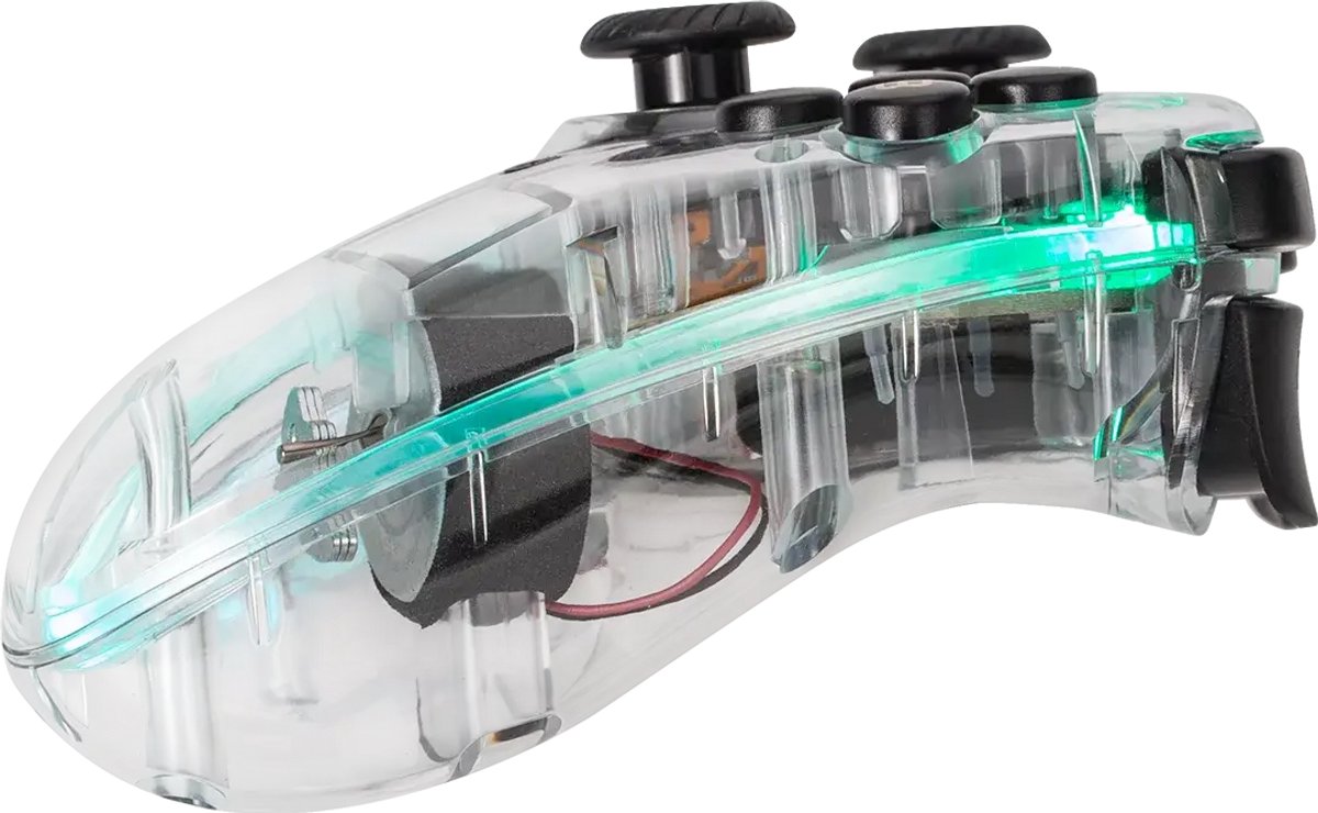 Marvo ghost 40 gt88 draadloze blueto 3 orig - Marvo Ghost 40 Controller (transparant)