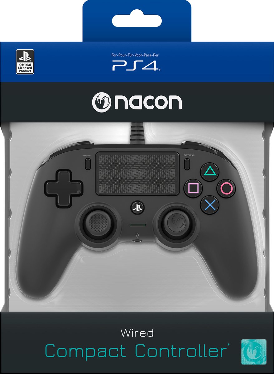 Nacon compact official licensed bedr 9553613 7 orig - Nacon Compact Official Licensed Bedrade Controller (zwart)