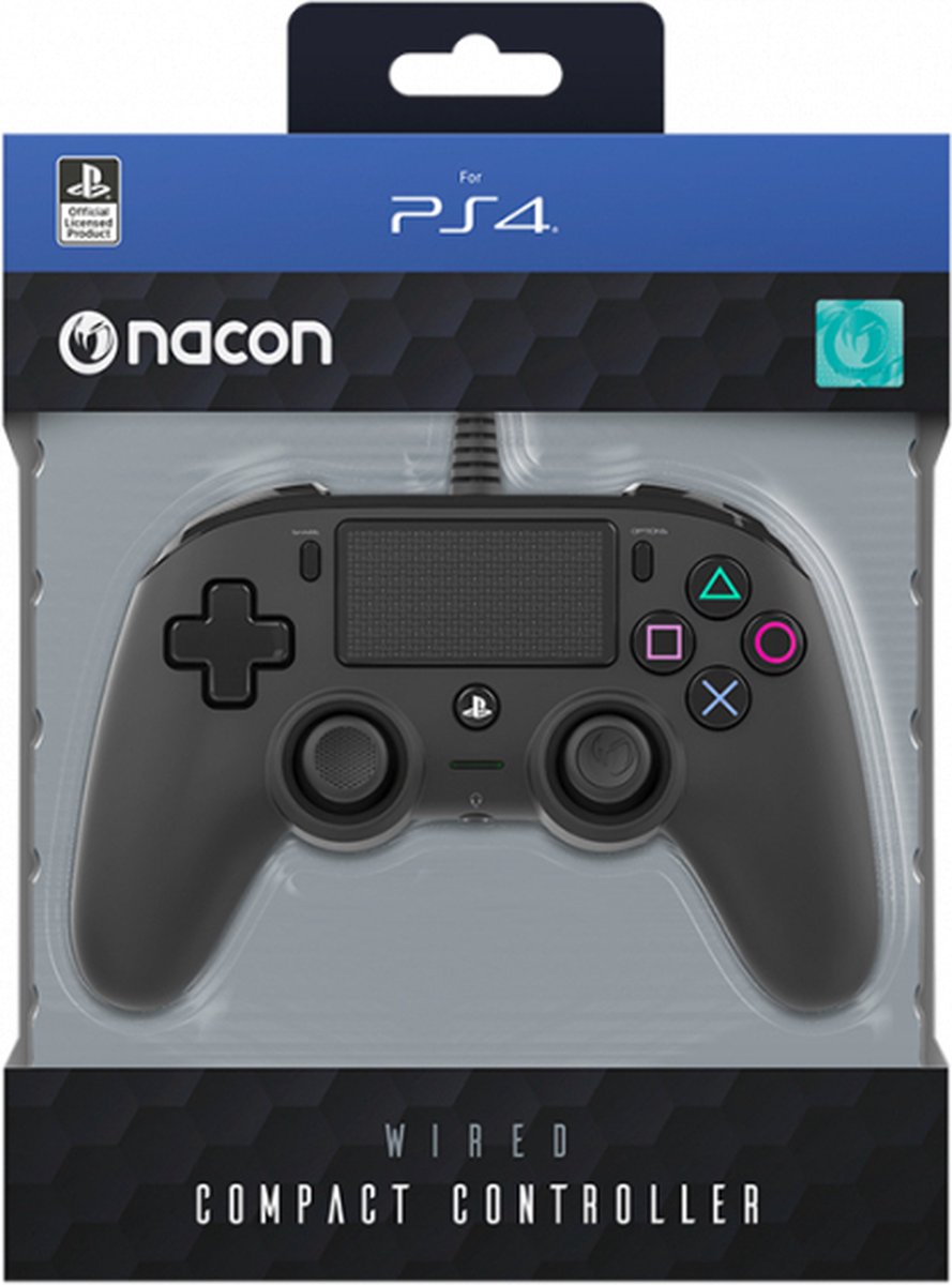 Nacon compact official licensed bedr 9553613 9 orig - Nacon Compact Official Licensed Bedrade Controller (zwart)