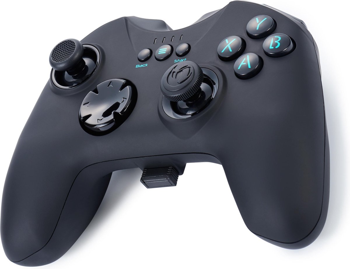 Nacon gc 200wl draadloze controller 4 orig - Nacon Gc-200Wl Draadloze Gaming Controller (zwart)