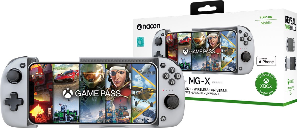 Nacon mg x officiale xbox controller 3 orig - Nacon Mg-X Controller (wit)