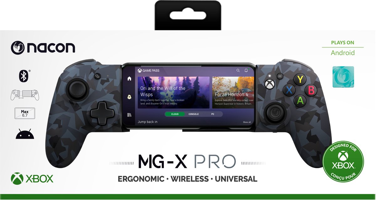 Nacon mg x pro officiale xbox contro 6 orig - Nacon Mg-X Pro Mobiele controller (meerkleurig)