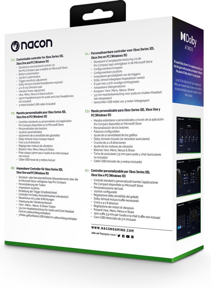 Nacon pro compact official bedrade c 9553763 7 orig - Nacon Pro Compact Official Bedrade Controller