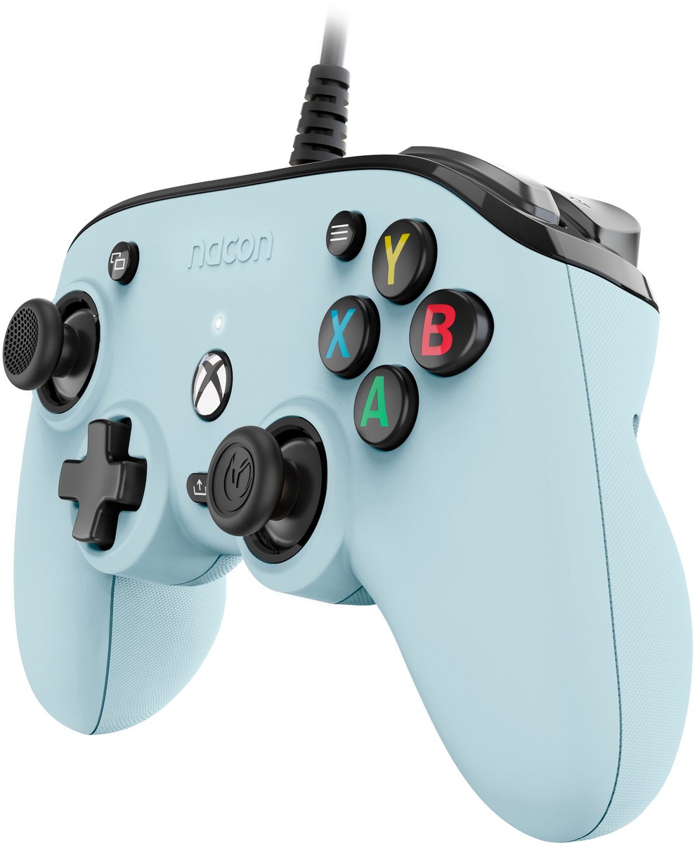 Nacon pro compact official bedrade c 9553816 3 orig - Nacon Pro Compact Official Bedrade Controller (blauw)