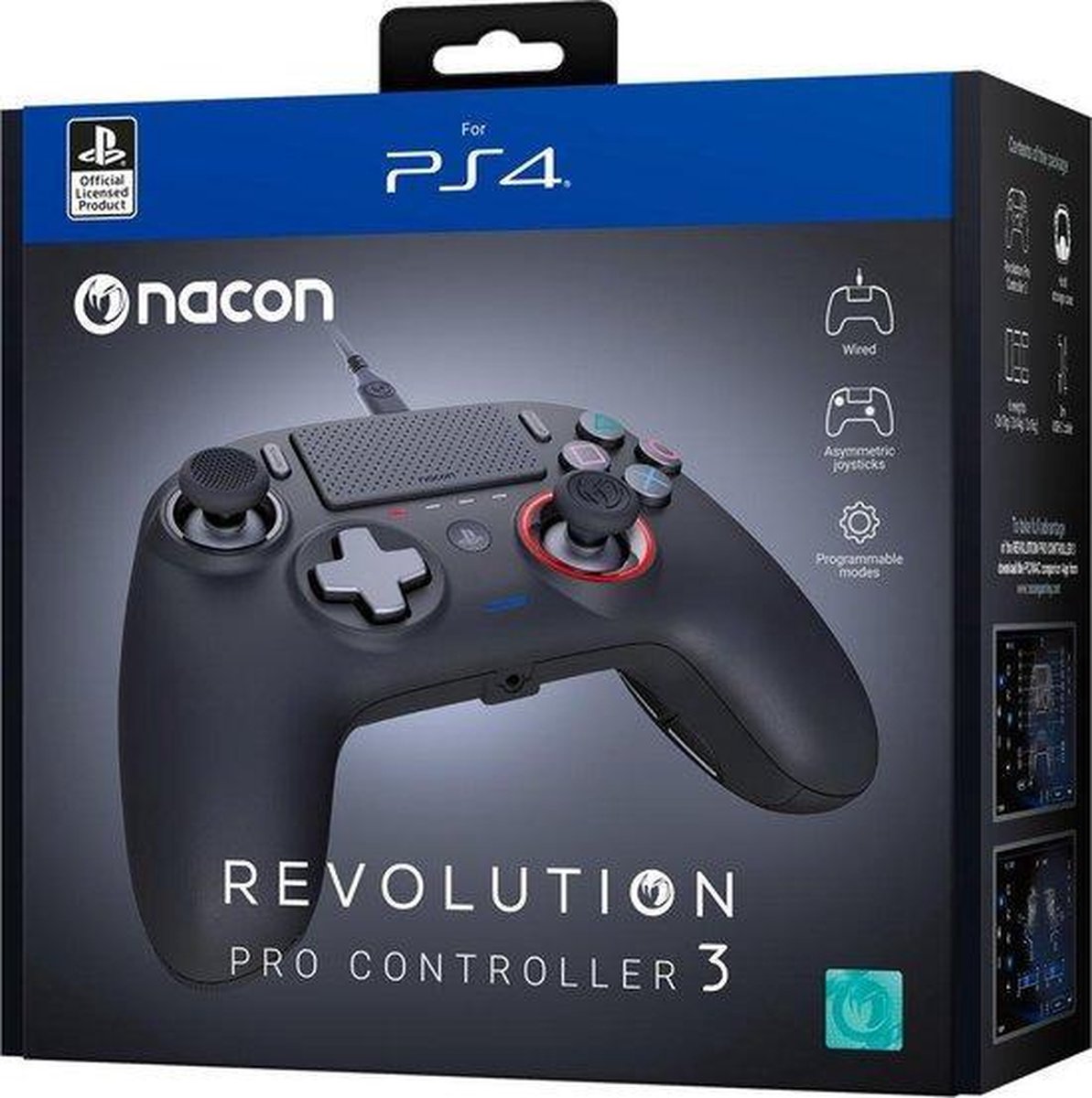 Nacon revolution pro 3 official lice 9553882 7 orig - Nacon Revolution Pro 3 Official Licensed Controller (zwart)