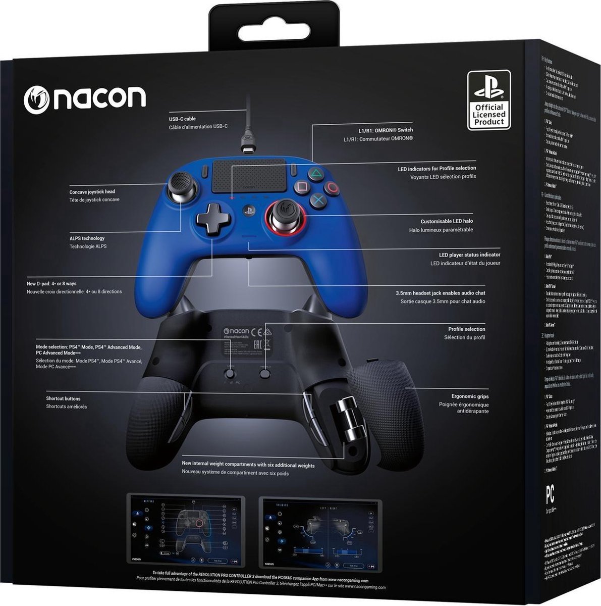 Nacon revolution pro 3 official lice 9554021 2 orig - Nacon Revolution Pro 3 Official Licensed Controller