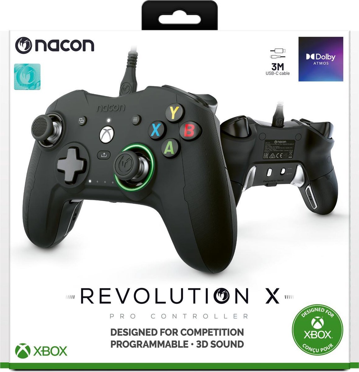 Nacon revolution x official licensed 9553921 8 orig - Nacon Revolution X Controller (zwart)