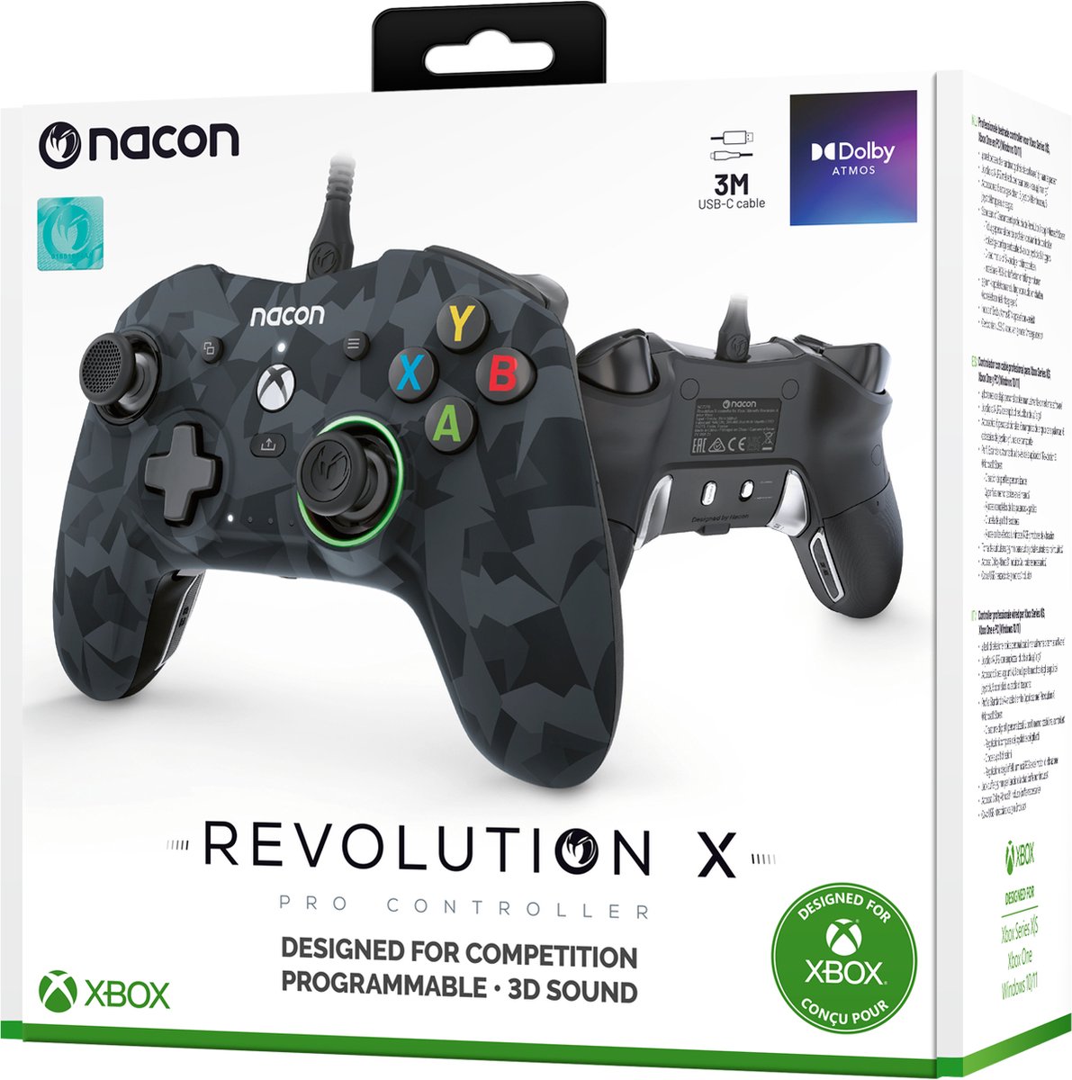 Nacon revolution x official licensed 9554093 9 orig - Nacon Revolution X Controller (meerkleurig)