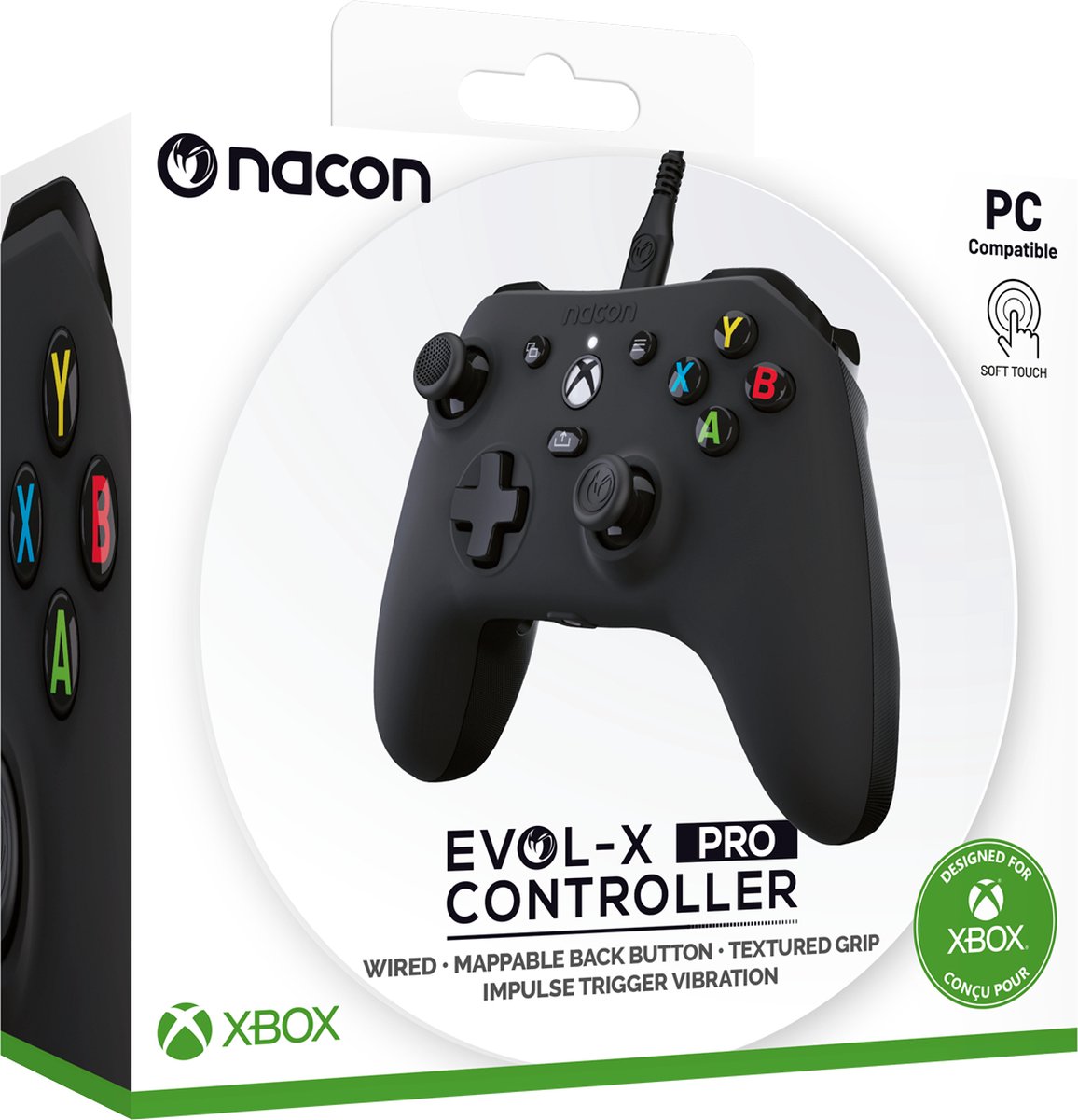 Nacon wired evol x official controll 4 orig - Nacon Wired Evol-X Official Controller (zwart)