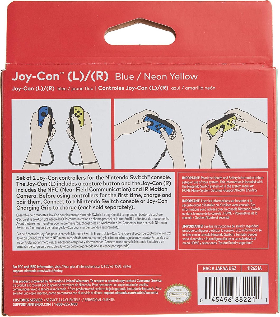 Nintendo switch joy con controller paar 9553541 6 orig - Nintendo Switch Joy-Con Controller