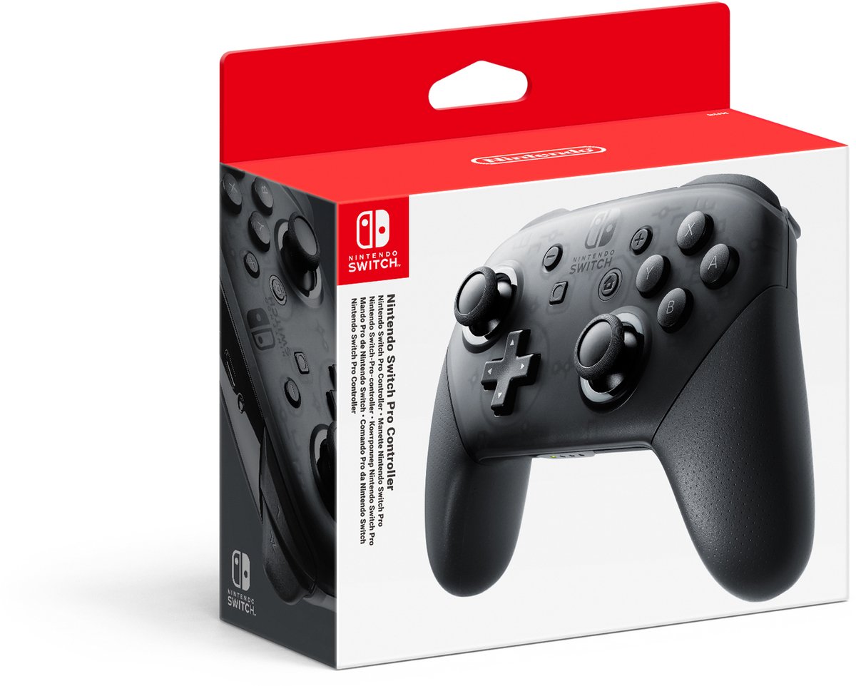 Nintendo switch pro controller zwart 6 orig - Nintendo Switch Pro Controller (zwart)